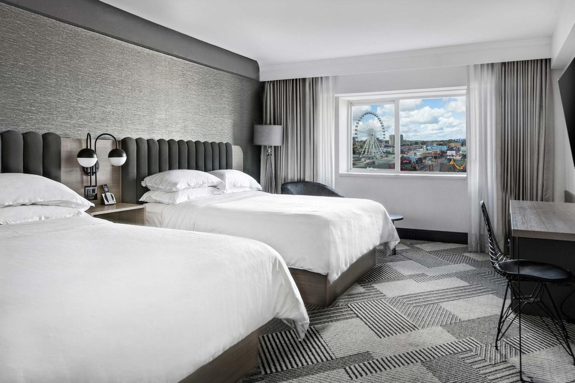 Chambre avec 2 Lits Queen-Size - Vue sur Ville