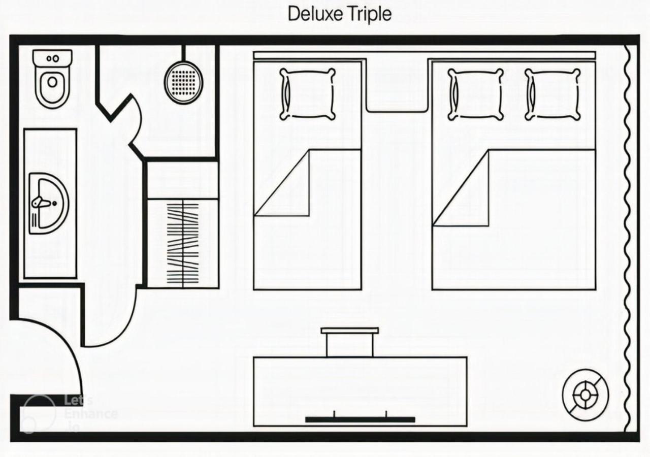 Deluxe Driepersoonskamer