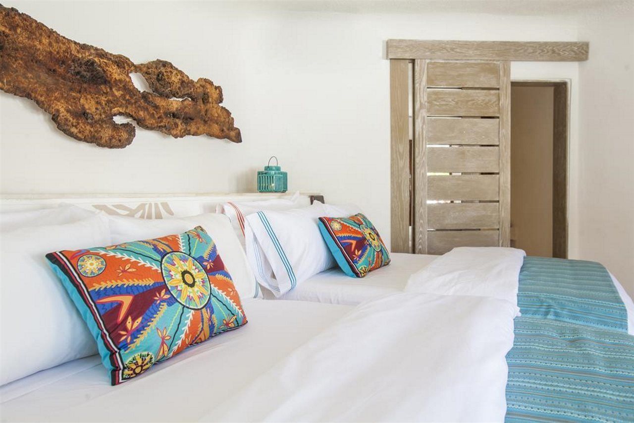 Palapa Kamer met Kingsize Bed en Uitzicht op de Oceaan