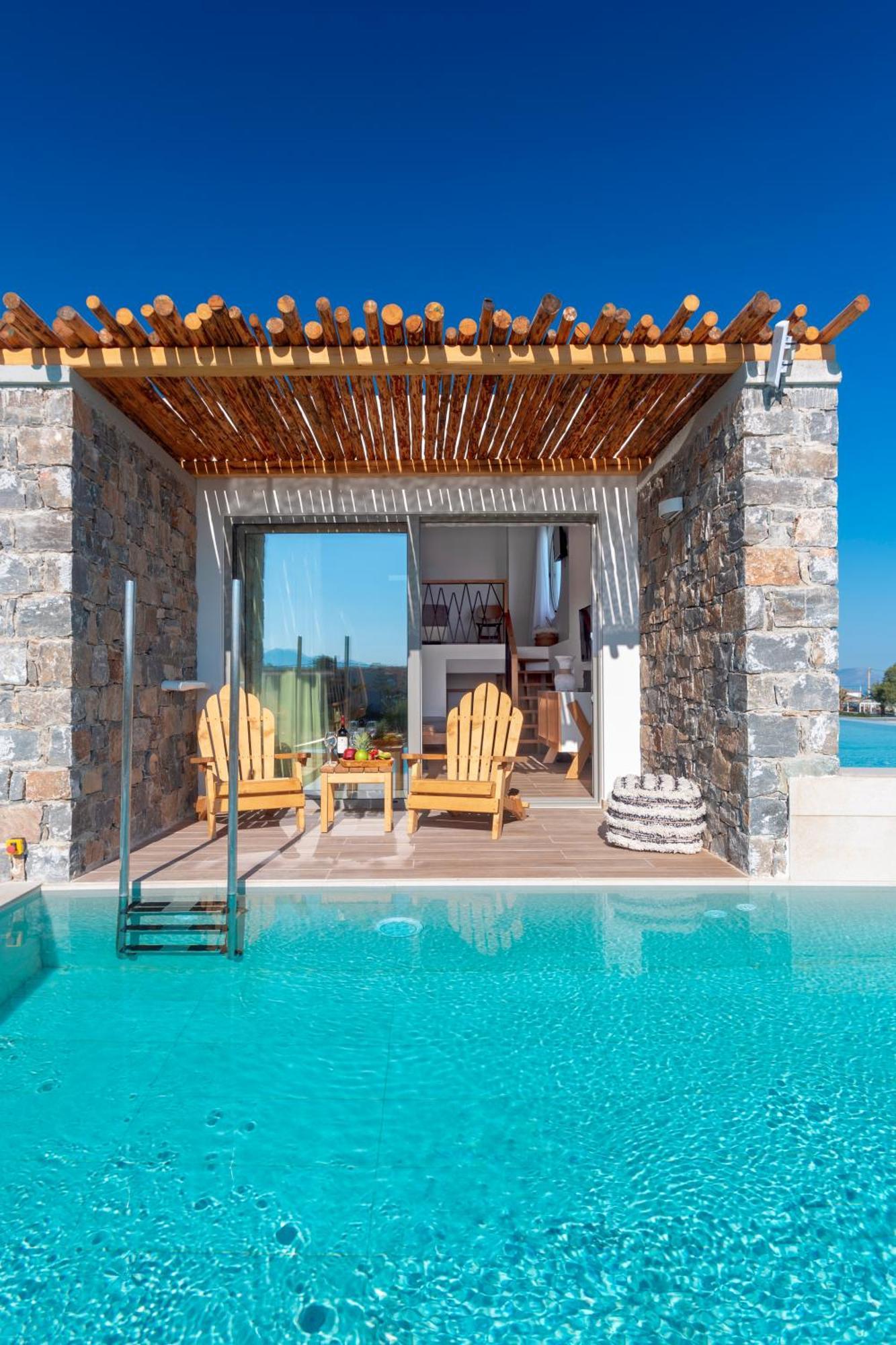 Atermono VIP Suite met Uitzicht op Zee en Eigen Zwembad - Split-level