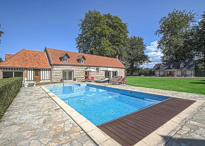Clos Celeste - campagne d Etretat avec piscine et spa Écrainville