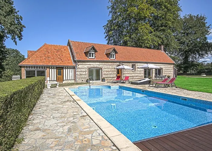 Clos Celeste - campagne d Etretat avec piscine et spa Écrainville