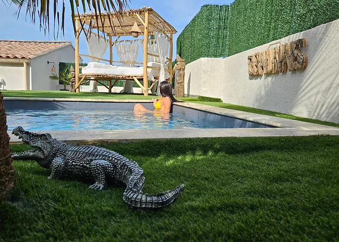 O Balinais Mini Villa Avec Spa Et Piscine Chauffee Privative Marseille