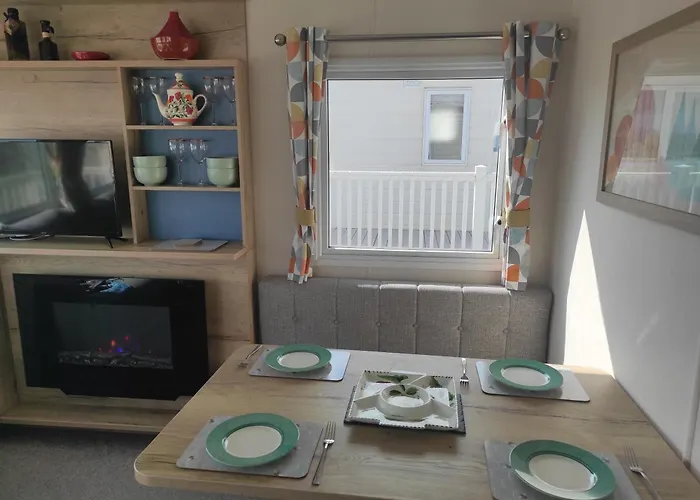 Torbay Holiday Home At The Waterside Holiday Park - With Deck And Sea View