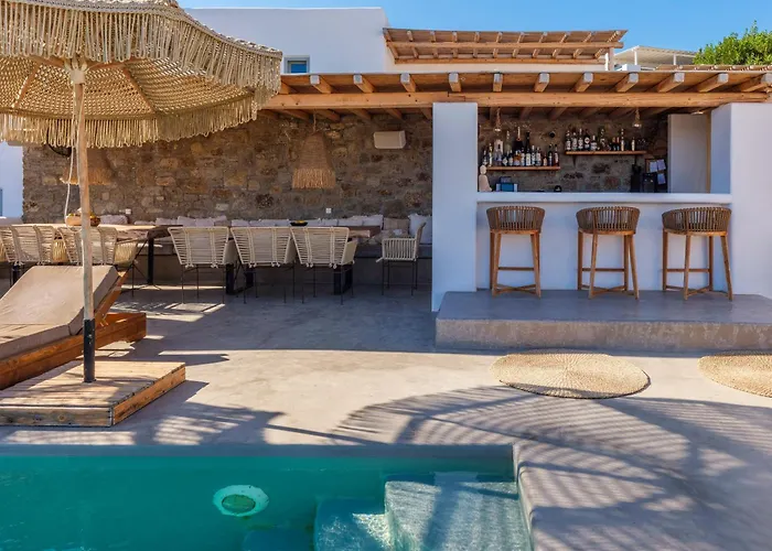 Trinity Mykonos - Beachfront Villa