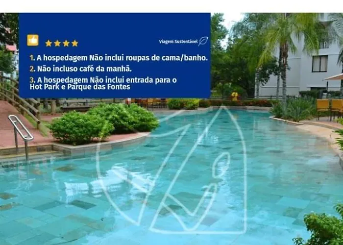Hotel Luupi Esmeralda Apto 159 - Rio Quente GO