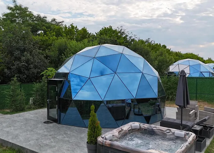 Glass Domes - By The Wind Mills Hydropark