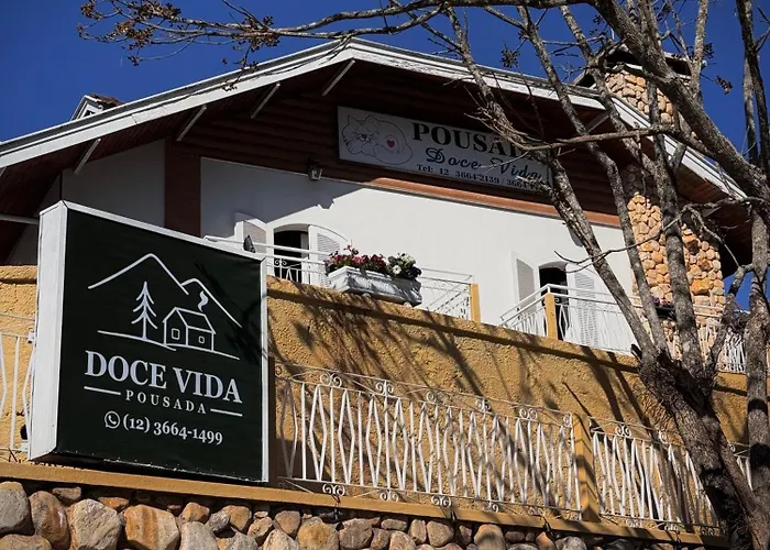 Pousada Doce Vida - 12 min do Centrinho Turístico Campos do Jordão