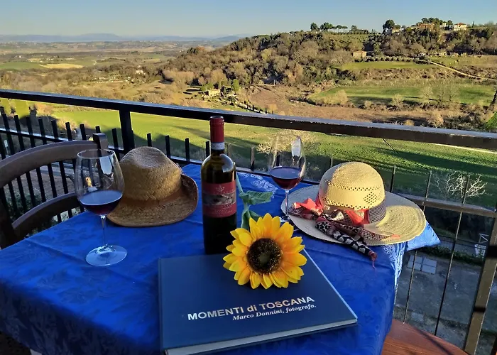 Hotel Sangallo B&B - Panoramic Position - Valley And Vineyard View- Family Run