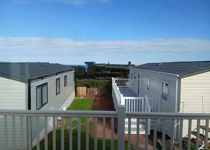 Torbay Holiday Home At The Waterside Holiday Park - With Deck And Sea View