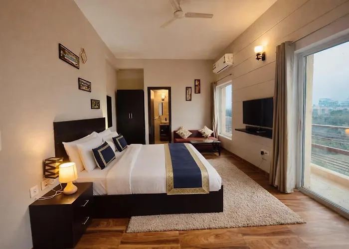 The Amber Signature Vrindavan # A Luxury Apartment With #Lift# Garden # Parking# Ac Rooms# & Elegant Interior # Located Inside- Omaxe Eternity Vrindavan