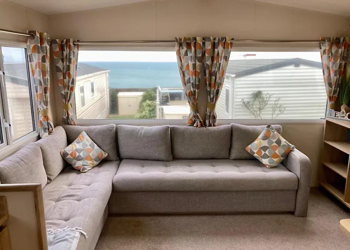 Torbay Holiday Home At The Waterside Holiday Park - With Deck And Sea View