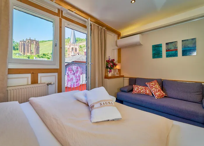Rhein Hotel Bacharach Und Stuebers Restaurant