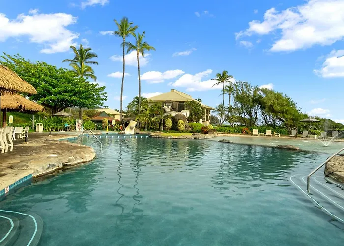 Kauai Beach Resort Ocean View King Suite W Pool
