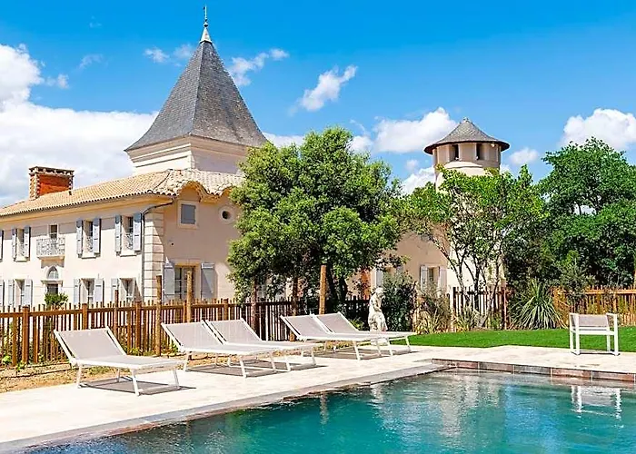 Chateau Du Parc - Gites & Spas A Pezenas