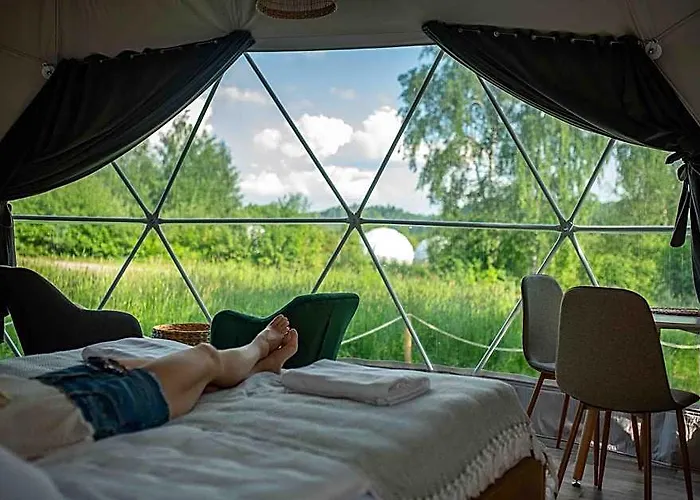 Glamping Biala Czapla Nad Jeziorem Czorsztynskim
