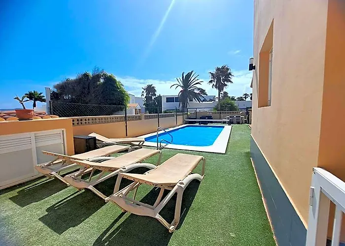 Villa Rayo Azul, Piscina, Wifi, Vista Al Mar