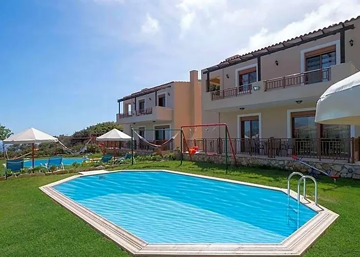 Triopetra Luxury Villas Fournou Lago Superior Villa With Private Pool | Stefania