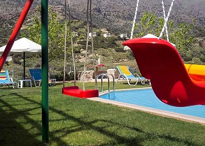 Triopetra Luxury Villas Fournou Lago Superior Villa With Private Pool | Stefania