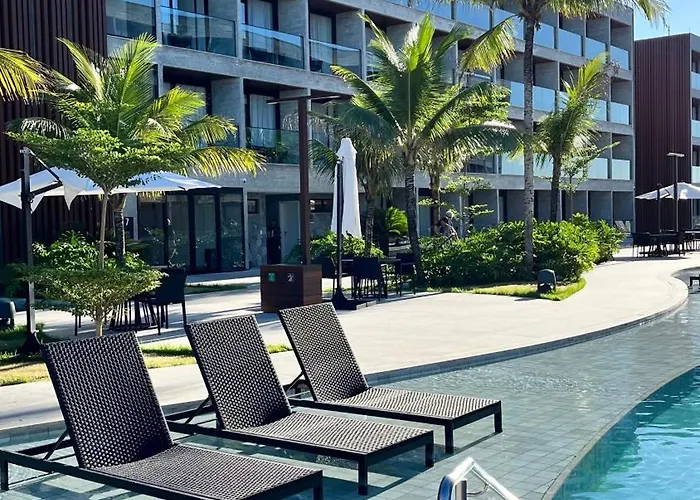 Muro Alto - Flat em Resort pé na areia
