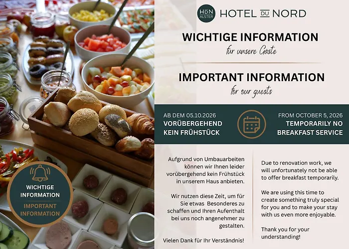 Hotel Du Nord Alster - Auf Der Uhlenhorst - Self Check-In