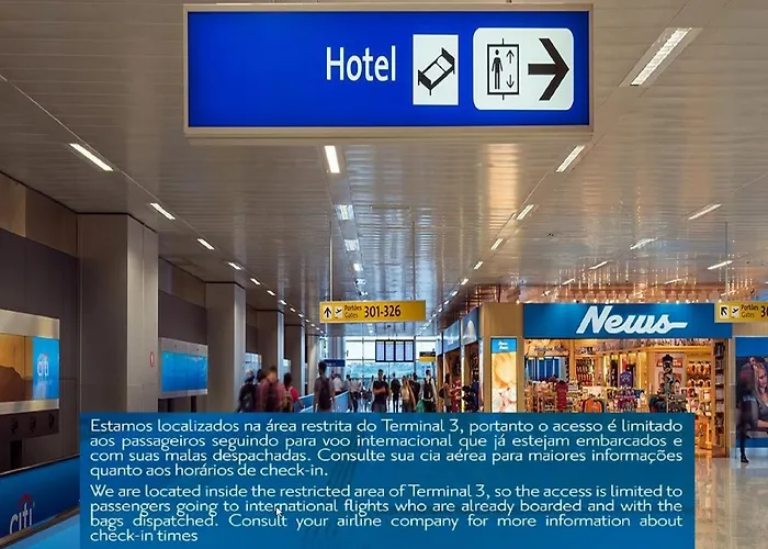 Tryp By Wyndham Sao Paulo Airport: Airside Transit Hotel at Terminal 3